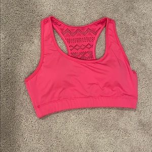 Hot pink Zyia Sports Bra
